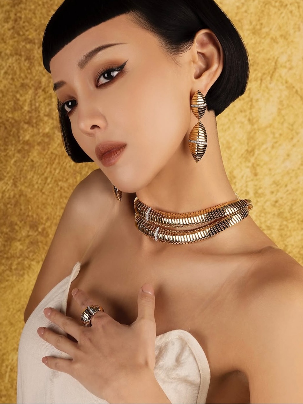 APM Monaco Rayon De Soleil Earrings
